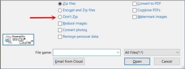 Select Unzip
